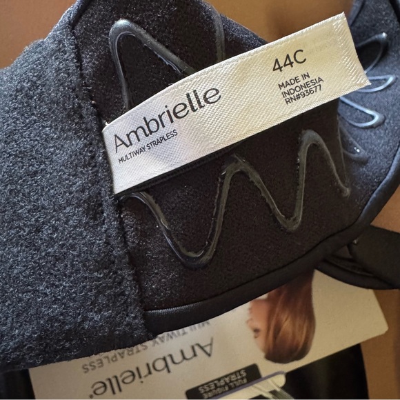 Ambrielle Bra 44C black Multiway various ways to wear - Picture 7 of 7